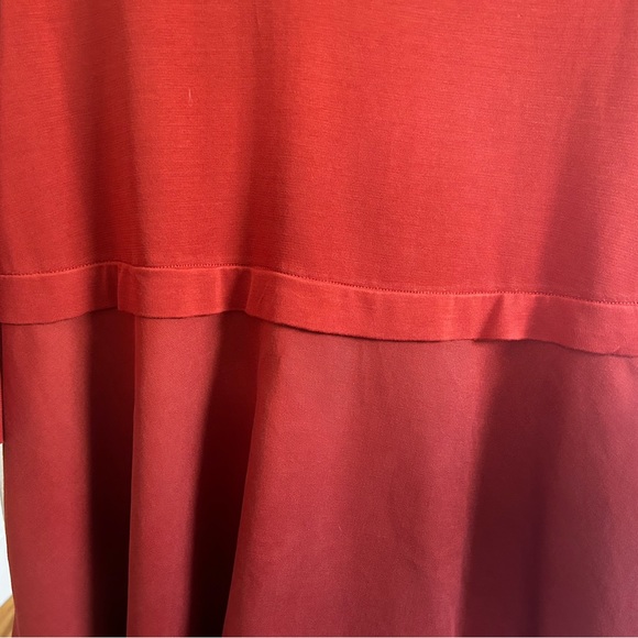 COS dress in burnt orange - Picture 5 of 9